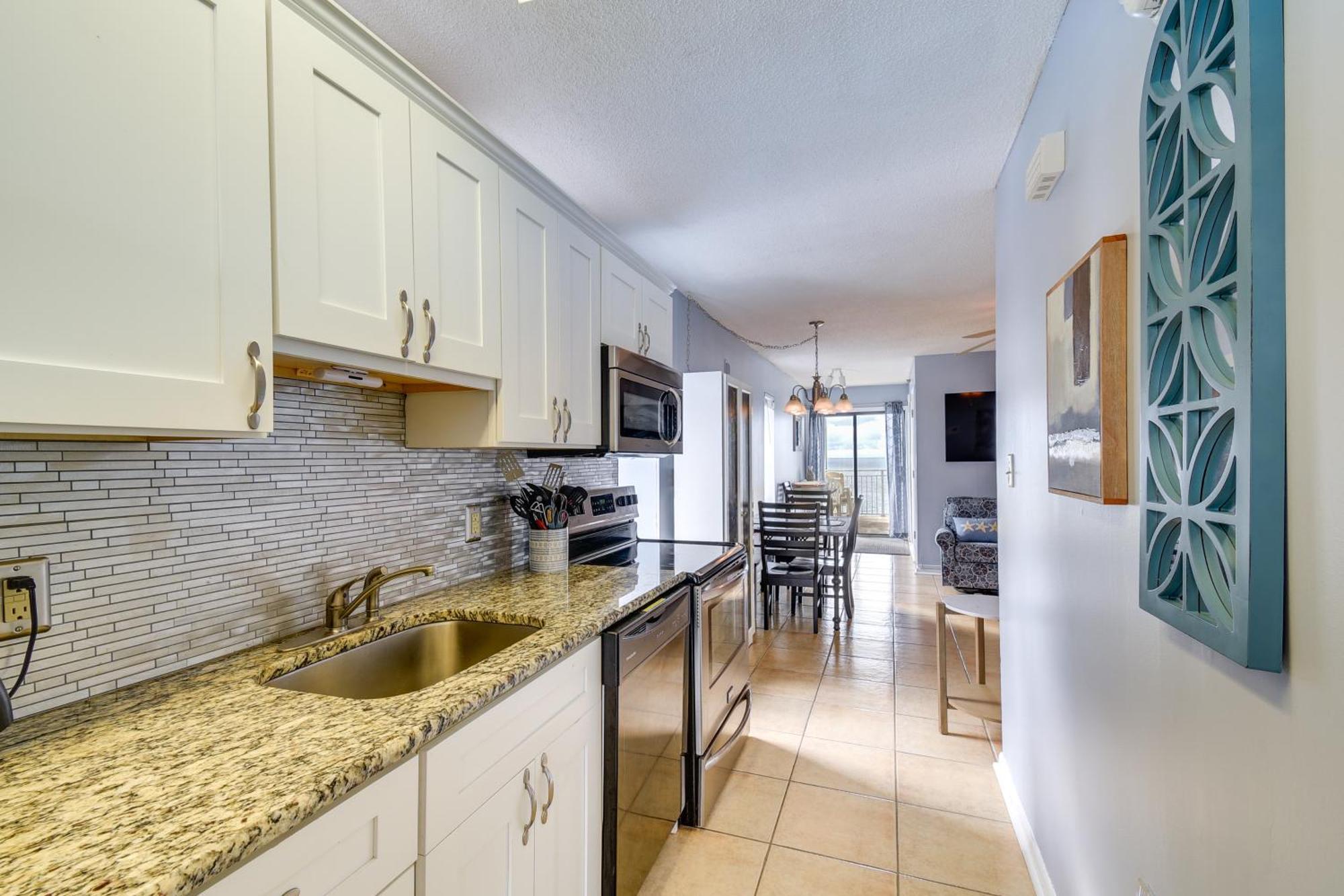 North Myrtle Beach Condo With Beach Access And Views! Exterior photo